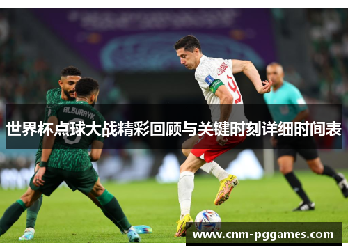 世界杯点球大战精彩回顾与关键时刻详细时间表
